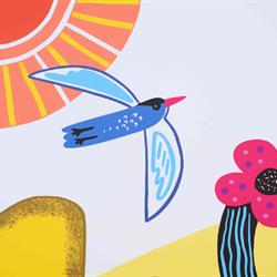 Partial Detail of Window to Our Worlds - Part 2